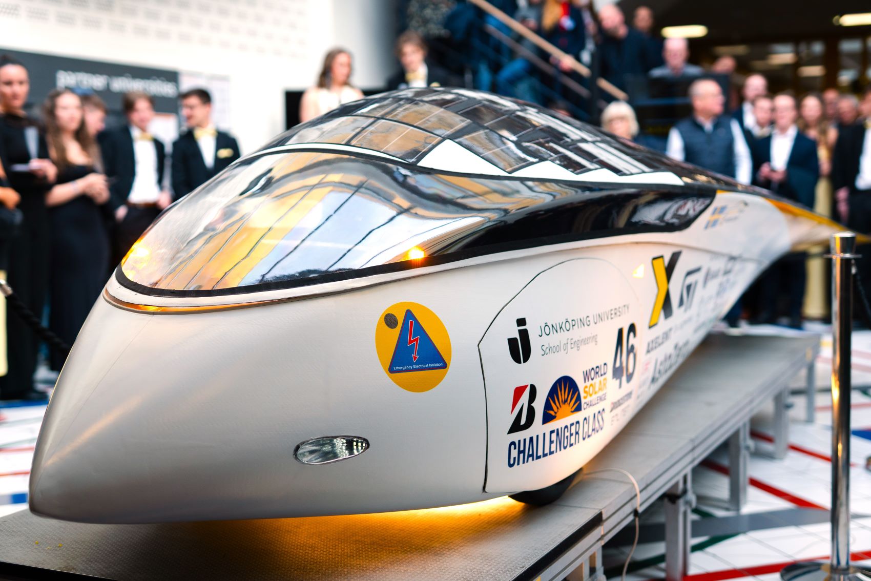 JU Solar Teams solbil 2025.