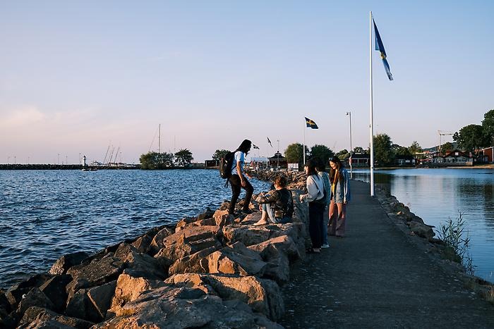 Harbor at Gränna