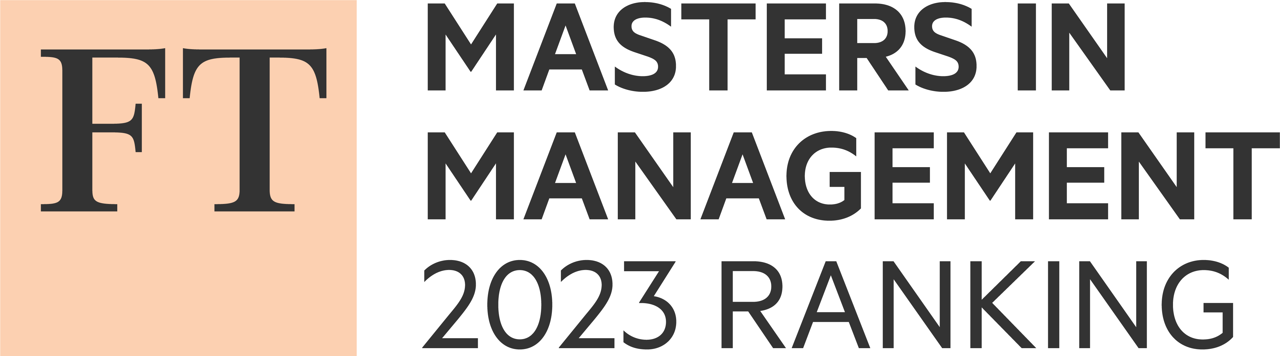 financial times masters in management 2023
